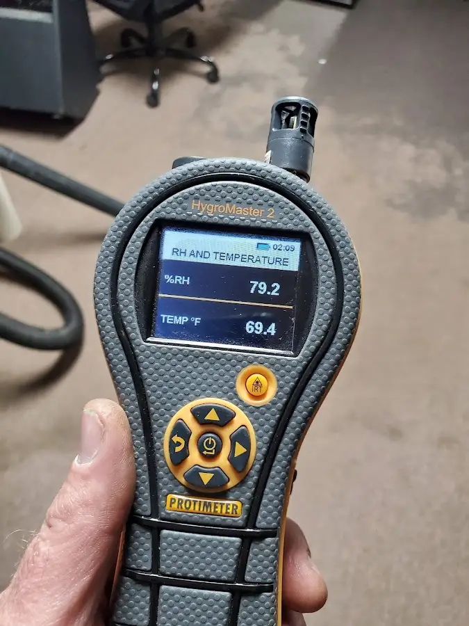 Moisture meter humidity assessment for Fire & Smoke Damage Restoration in Cumberland